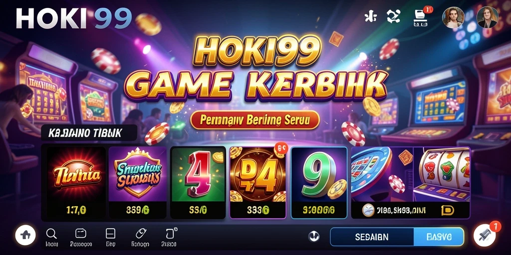 Tampilan gameplay HOKI99 yang menarik dan interaktif.