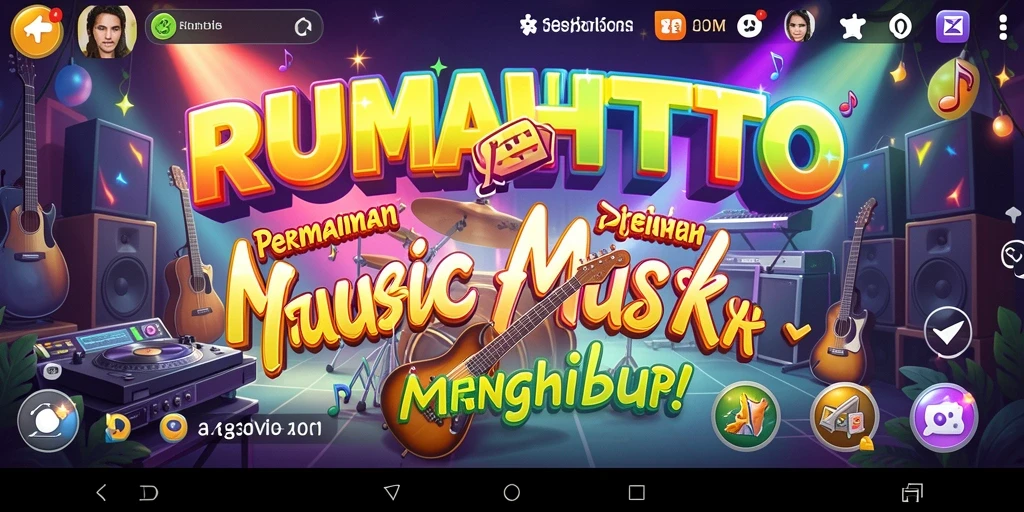 Tampilan gameplay RUMAHTOTO yang seru dan interaktif.