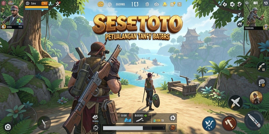Gameplay SESETOTO menawan dengan eksplorasi dunia terbuka.